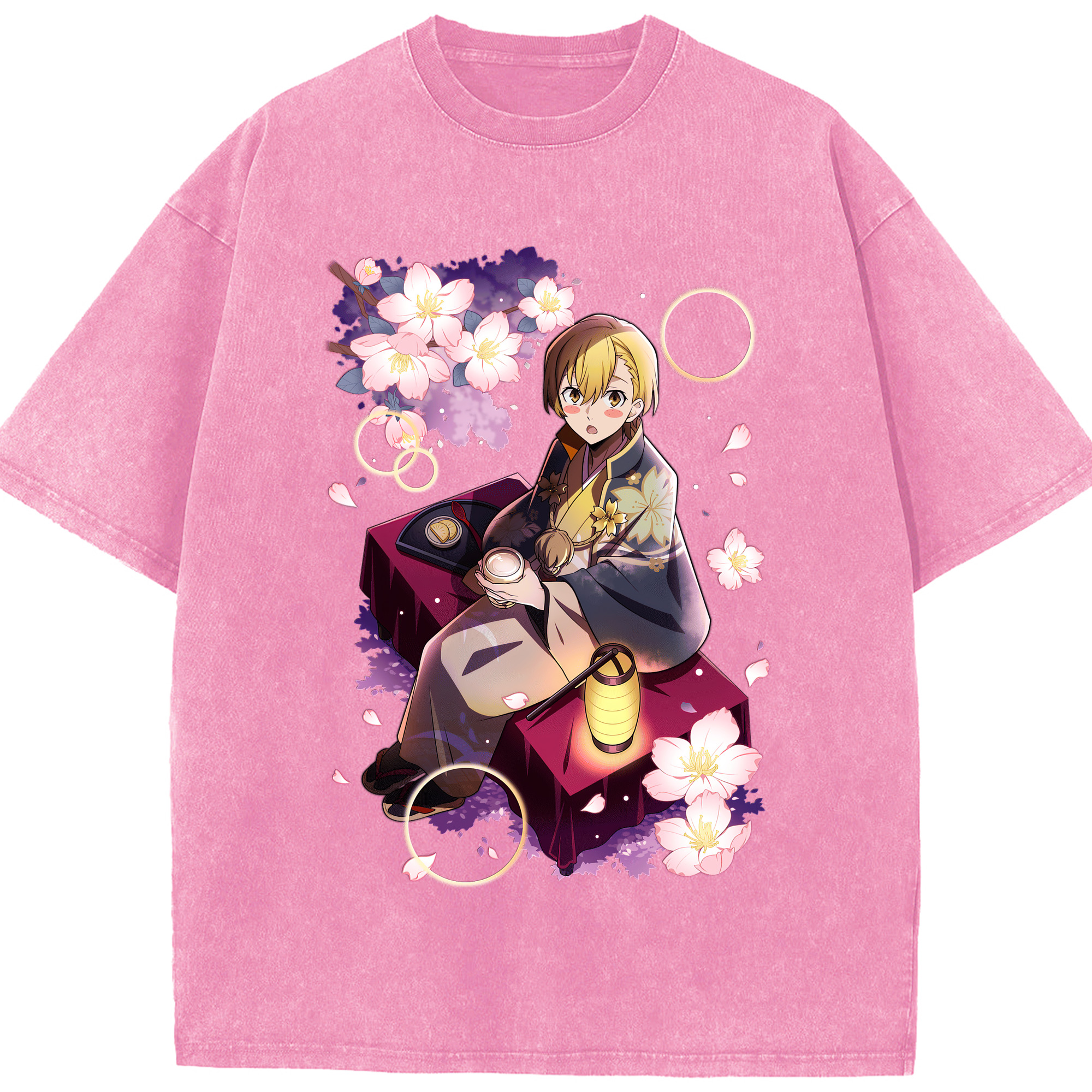 （画像用） 文豪ストレイドッグス Bungo Stray Dogs 綿100% ヴィンテージ風 半袖Tシャツ（フロントプリント）